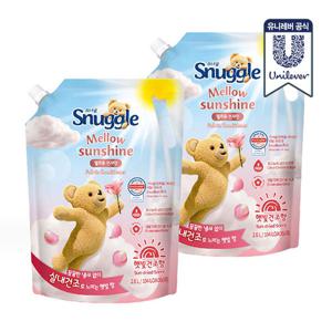 [무료배송] 스너글 섬유유연제 햇빛건조 멜로우 선샤인 리필 5.2L (2.6L 2개)