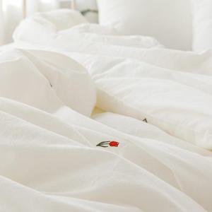 아르떼베딩 튤립 순면 옥수수솜 차렵 이불패드풀세트_슈퍼싱글