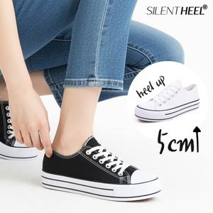 [출고가 24,800원] 여성 스니커즈 5cm 키높이 통굽 운동화 여자 캐주얼화 학생화 여성화 8501