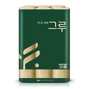삼정 3겹 그루 오리지날 화장지 무표팩 30M 30롤1팩