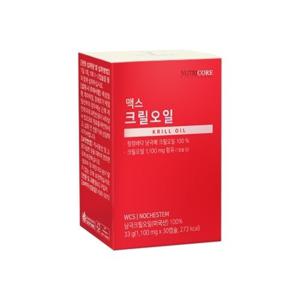 [뉴트리코어] WCS 맥스 크릴 오일(30캡슐) x 1박스