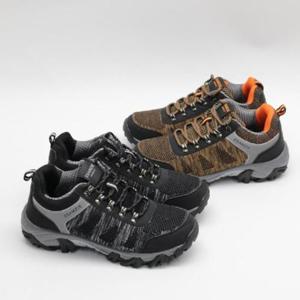 [옷자락]남성 두꺼운굽 키높이 등산화 보카시 트래킹 안전화 운동화