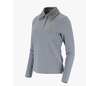 [엘르골프]여성 겨울_트윌조직감 카라포인트 폴로티셔츠 6J-85251-804_US