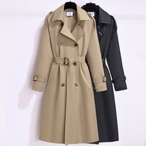 [몽벨리즈]케일린더블버튼트렌치코트 mde2301187