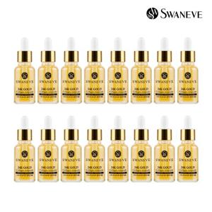 스와니브 24K골드 콜라겐 앰플 20ml 16개 미백 주름개선 탄력 리프팅 영양 세럼 에센스