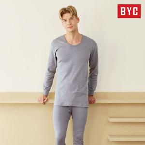 BYC 남성 소프트 고신축 순면 내복 상하의 세트