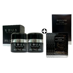 도미나스 기미크림 시즌6 크림 50g 2개+마스크팩 1박스(4매)