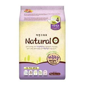 네츄럴오 웨이트컨트롤 1kg X6개 성묘용 체중조절 고양이 사료