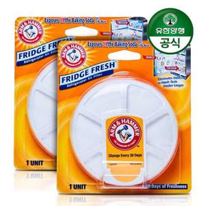 [유한양행] 암앤해머 후릿지후레쉬 냉장고탈취제 x 2개