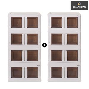 [벨라홈] 양문형 이동식 폴딩 수납장 4종