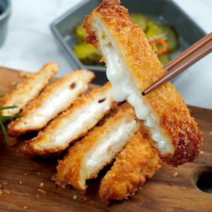 [봄푸드] 치즈돈까스 380gx5+소스5개