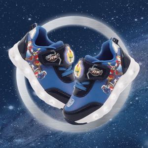 프로월드컵키즈 헬로카봇 매직 키즈운동화(BU) led라이팅운동화 캐릭터운동화 PWX