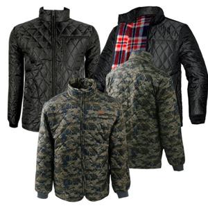 겨울 빅사이즈 군인 군대 작업복 상의 기모 깔깔이 점퍼