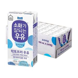 매일 소화가잘되는우유 오리지널 190ml X 24팩