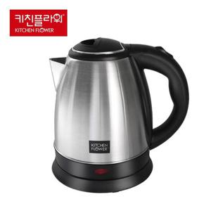 키친플라워 알파 전기포트 1.5L/무선전기주전자