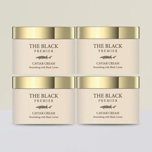 [탄력/보습][코리아나] 더 블랙 캐비어크림 100ml 2+2