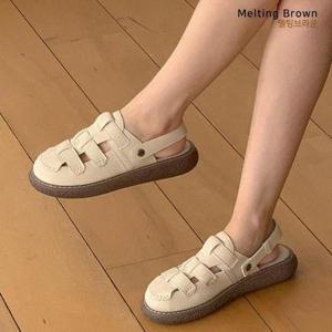 [멜팅브라운]여성 피셔맨샌들 여름 바캉스샌들 k74