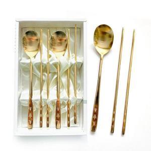 엘사 황금수저2벌세트 선물 답례품 WB704B4