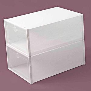 플라스틱 신발장 화이트 신발 정리함 수납 좁은 현관 (WFGWF01)