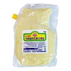 [오뚜기]오뚜기 오쉐프 야채샐러드용드레싱 3kg (스파우트팩) 1개_23150626_643565