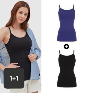 앤왁스 노캡 배쏙티 에코모달 끈형 1+1세트 (인디고+블랙)