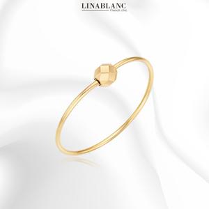 [리나블랑] 18K 큐브 뱅글팔찌