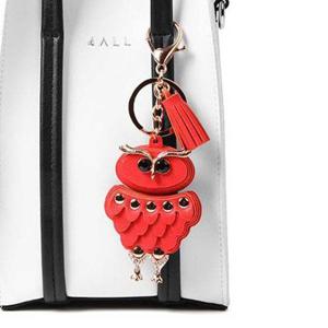 [에이치플러스몰]깃부엉이 키링 열쇠고리 가방장식 지갑 장식참 키홀더