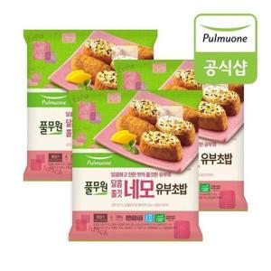 [풀무원]달콤쫄깃네모유부초밥 330g x 3개