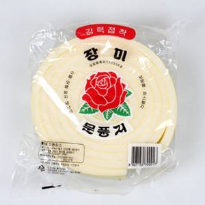 장미 문풍지(2개입) 문틈 창틈 방풍 테이프 바람막이