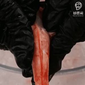 자연산 단새우 홍새우 급냉 손질 적새우 1kg 이지필 새우회