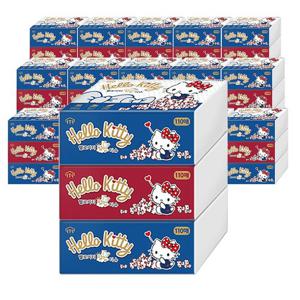 헬로키티 팝업티슈 골드 110매 3입 16팩 (총48입)