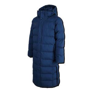 푸마 겨울 방한 스포츠 겨울 롱패딩 아우터 코트 네이비