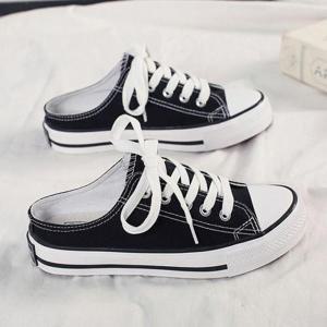 [라일리] Rly 남자 뮬스니커즈 캐주얼 여름 운동화 슬리퍼 캔버스화