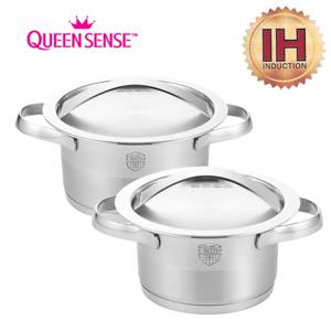세신퀸센스 올보르(IH)  5중바닥냄비 2종(A)SET(16+20) STS304