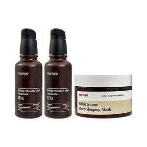 마녀공장 비피다 인퓨젼샷 앰플 1Dx 50ml x2 + 딥슬리핑 마스크 100ml