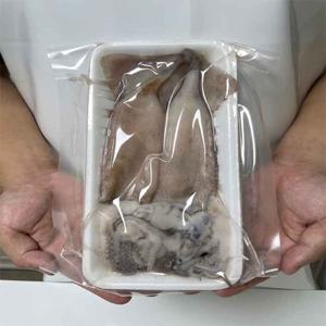 [푸드맛봄 오징어] 원양산 경북 포항 냉동 손질 통오징어 2미(270g내외) x 3팩