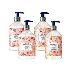 [부케가르니]부케가르니 딥 퍼퓸 화이트머스크향 바디워시 x2개+바디로션 x2개