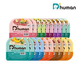 [듀먼] 자연화식 50g 10종 20팩 강아지사료 습식사료