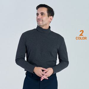 남여공용 겨울 베이직 소프트 터틀넥 목폴라 티셔츠 MVT5476