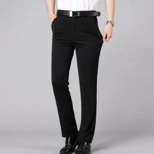 기모 슬랙스 겨울 밴딩 팬츠 슬림핏 바지 남성 WFL8Z8H