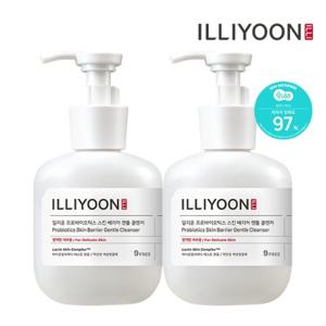 일리윤 프로바이오틱스 스킨배리어 젠틀클렌저 300ML 2입