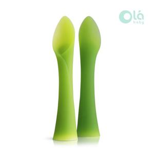 [올라베이비] 실리콘 트레이닝 스푼 2p