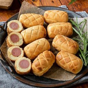 [자연맛남] 카스텔라 한입 미니핫도그 1kg