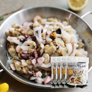 [맛군] 만능재료 4종 해물모듬 600g x 4팩