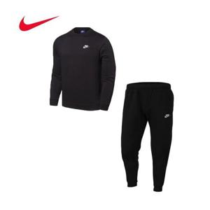 나이키 츄리닝 세트 BV2680-010 맨투맨조거세트 블랙 국내AS