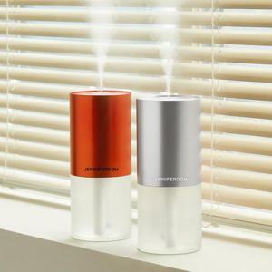 [제니퍼룸] 듀얼분사 에어미스트 무선 조명 미니 가습기 / 2color JR-HU01