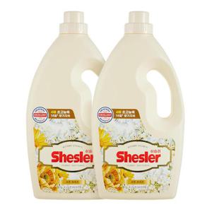 쉬슬러 초고농축 보타닉 섬유유연제 코튼 브리즈 2.1L 2개