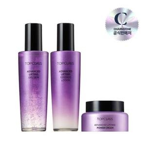 참존 탑클래스 어드밴스드 3종세트(스킨+로션+파워크림)+쇼핑백