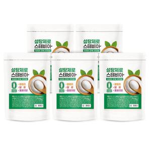 설탕제로 에리스리톨 눈꽃 스테비아 1kg 5개