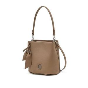 갤러리아_DCBA6E342I2 닥스 베이지 DD로고 소가죽 숄더백